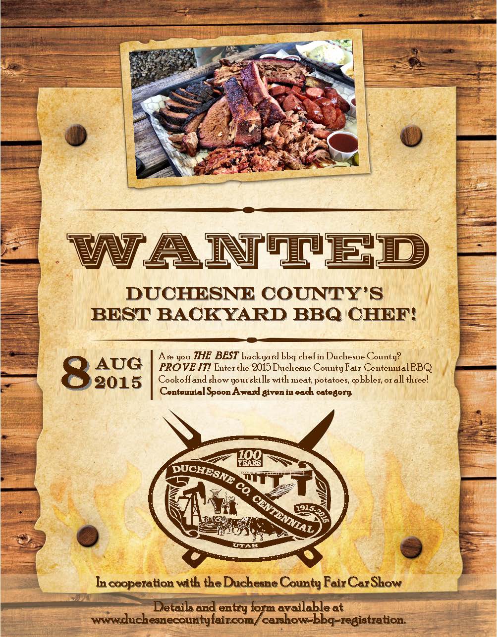 BBQ Cookoff Poster 2015